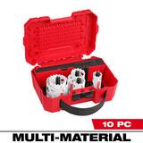 Milwaukee® HOLE DOZER™ 10PC H DOZER HVAC SAW KIT M49224001 at Pollardwater