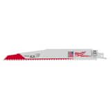 Milwaukee® AX 9 5 TPI AX SAWZALL BLADE FOR WOOD WITH NAILS BULK 10 M48012006 at Pollardwater