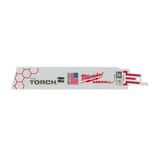 Milwaukee® Torch 6 10 TPI TORCH SAWZALL BLADE FOR THICK METAL BULK 25 M48012712 at Pollardwater