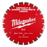 Milwaukee® 16 ASPHALT & GREEN CONCRETE SEGMENTED DIAMOND BLADE M49937245 at Pollardwater