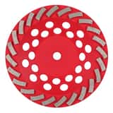 Milwaukee® 4-1/2 DIAMOND MAX TURBO DIAMOND CUP WHEEL - 14 SEGMENT M49937784 at Pollardwater