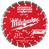 Milwaukee® 12 DIAMOND MAX SEGMENTED TURBO GENERAL PURPOSE?DIAMOND BLADE M49939012 at Pollardwater