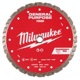 Milwaukee® 9 DIAMOND MAX TURBO, GENERAL PURPOSE DIAMOND BLADE M49939109 at Pollardwater