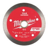 Milwaukee® 4-1/2 DIAMOND MAX CONTINUOUS, TILE DIAMOND BLADE M49939204 at Pollardwater