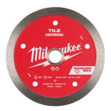 Milwaukee® 5 DIAMOND MAX CONTINUOUS, TILE DIAMOND BLADE M49939205 at Pollardwater
