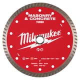 Milwaukee® 7 TURBO MASONRY & CONCRETE DIAMOND BLADE M49939407 at Pollardwater