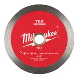 Milwaukee® 4-1/2 CONTINUOUS TILE DIAMOND BLADE M49939504 at Pollardwater