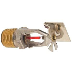 1/2 in. 286F 5.6K Horizontal Sidewall and Quick Response Sprinkler Head in Plain Brass