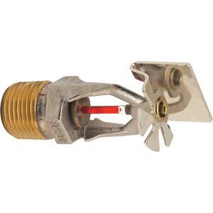 1/2 in. 155F 5.6K Horizontal Sidewall and Quick Response Sprinkler Head in Plain Brass