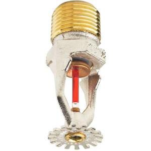 1/2 in. 200F 5.6K Pendent Sprinkler and Quick Response Sprinkler Head in Plain Brass