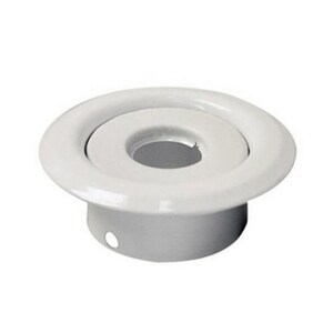 3/4 x 1/2 in. NPT Adjustable 2-Piece Escutcheon Sprinkler in White