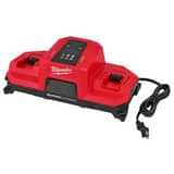 Milwaukee® M18™ M18 DUAL BAY SIMULTANEOUS SUPER CHARGER W/ 4 POINT MOUNTING M48591816 at Pollardwater