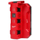 Milwaukee® M18™ Six Bay Daisy Chain Rapid Charger M48591817 at Pollardwater