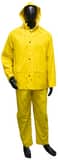 Seattle Glove 3 Piece Yellow PVC Polyester Rainsuit with Detachable Hood S3001S at Pollardwater