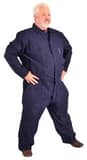 Seattle Glove 7oz 100% Cotton Navy Blue Coveralls SFRNBC7SM at Pollardwater