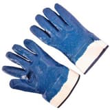 Seattle Glove Jersey Lined Nitrile Coated Heavy Weight Rough Finish Blue Gloves Size Large SV9870RBT at Pollardwater