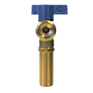 Brass Alloy Valve in Blue