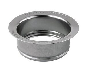 Stainless Steel Disposal Flange in Polished Chrome