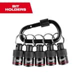 Milwaukee® 5PC BIT HOLDER WITH CARABINER M48324537 at Pollardwater