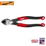 Milwaukee® 8 in. Angled Head Diagonal Comfort Grip Cutting Pliers MMT558A at Pollardwater
