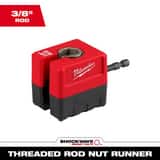 Milwaukee® Shockwave™Impact Duty™ SHOCKWAVE IMPACT DUTY 3/8 THREADED ROD NUT RUNNER M48322391 at Pollardwater