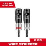 Milwaukee® 2PC SOLID WIRE STRIPPER SET M48326405 at Pollardwater
