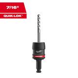 Milwaukee® Quik-Lok™ 5PC 7/16 QUIK-LOK ARBOR SET M49567555 at Pollardwater