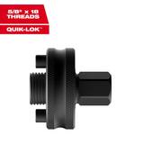 Milwaukee® Quik-Lok™ 2PK LARGE THREAD PIN ADAPTERS FOR QUIK-LOK ARBORS M49567575 at Pollardwater
