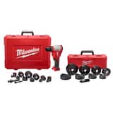 Milwaukee® M18 FORCE LOGIC 10 TON KNOCKOUT TOOL 1/2 TO 4 M267604 at Pollardwater