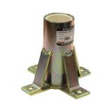 FallTech Floor-mount Plated Steel Bolt-on Fixed Davit Base F65060FMZ at Pollardwater