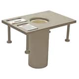 FallTech Flush-Mount Stainless Steel Cast-In Fixed Davit Base F65030CFS at Pollardwater