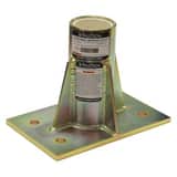 FallTech Center-Mount Plated Steel Bolt-On Fixed Davit Base F65040CMZ at Pollardwater