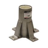 FallTech Floor-Mount Stainless Steel Bolt-On Fixed Davit Base F65060FMS at Pollardwater
