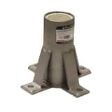FallTech Floor-Mount Stainless Steel Bolt-On Fixed Davit Base F65060FMS at Pollardwater