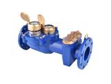 Zenner ZCS Single Body Compound Direct Read Water Meter 3 in ETRU Encoder with Zenner Wall Mount Pit Pad, US Gallon Registration ZZCS03USWM at Pollardwater