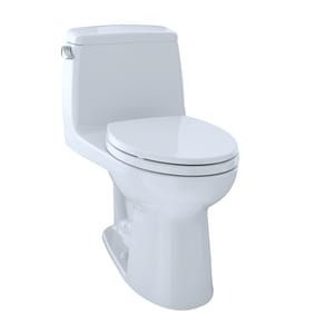 1.6 gpf Elongated One Piece Toilet in Cotton
