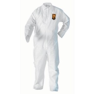XL Size Microforce<TRADEM/> Barrier Fabric Coverall in White