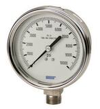 WIKA XSEL® Model 232.34 4 in. 160 psi 1/4 in. MNPT Glycerin Filled Pressure Gauge W9832381 at Pollardwater
