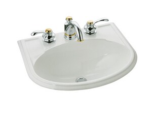 Kohler Devonshire® 19-3/4 x 16-7/8 in. Drop-in Bathroom ...