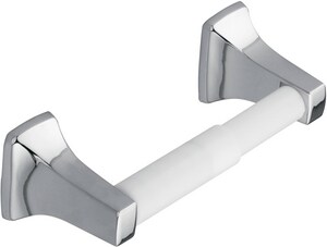 Concealed Mount and Wall Mount Toilet Tissue Holder in Polished Chrome