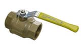 FNW® Figure 420 2 in. Brass Full Port FPT 600# Locking Lever Ball Valve FNW420LLK at Pollardwater