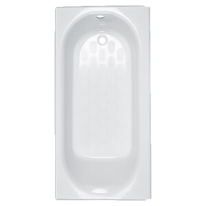 60 in. x 34 in. Soaker Alcove Bathtub with Right Drain in White