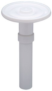 P6000-EC13 Diaphragm Trip Mechanism for Closet Flush Valves in White