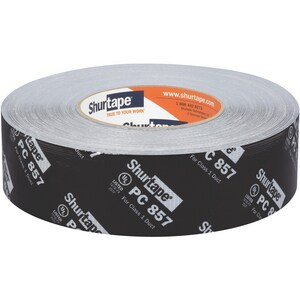 2 in. x 60 yd. Black Waterproof Cloth Duct Tape