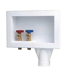 1/4-Turn Brass Ball Valves Copper Washing Machine Supply Box