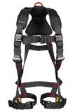 FallTech FT-Iron® 1D Standard Non-Belted Full Body Harness with Tongue Buckle Leg Adjustment, Size 2X/3X F8143B2X3X at Pollardwater
