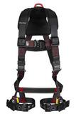 FallTech FT-Iron® 2D Standard Non-Belted Full Body Harness with Tongue Buckle Leg Adjustment, Size X-Large F8143BFDXL at Pollardwater