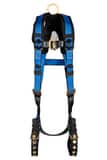 FallTech Contractor Plus 2D Standard Non-Belted Full Body Harness, Tongue Buckle Leg Adjustment, 2XL F7016BFD2X at Pollardwater