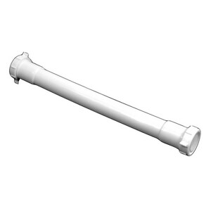 1-1/2 x 16 in. Plastic Slip Joint Extension Tube