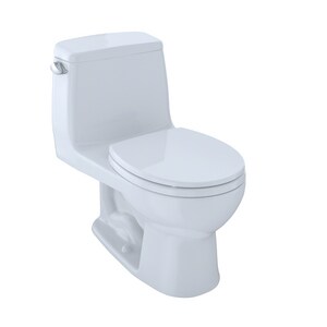 1.6 gpf Round One Piece Toilet in Cotton